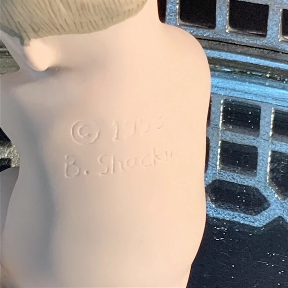 Pouting Sam Doll Hand Painted Porcelain Bisque Shackman Vintage NOS #N1 - Picture 5 of 8